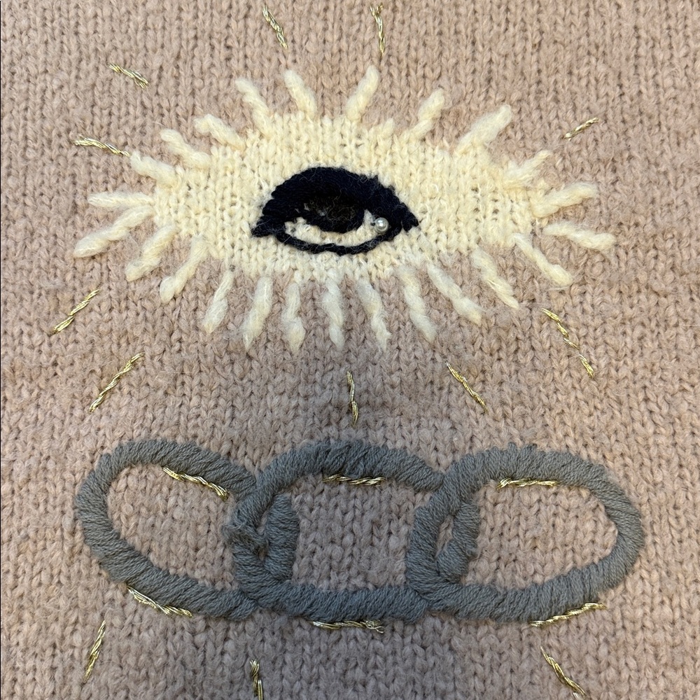 Raquel Allegra Eye Design Knit Sweater - Picture 5 of 8
